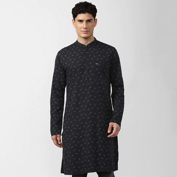 https://bloomwow.in/vi/products/men-black-geometric-printed-kurta-1