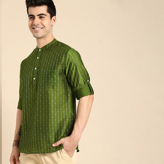 https://bloomwow.in/products/men-olive-green-gold-toned-ethnic-motifs-woven-design-kurta