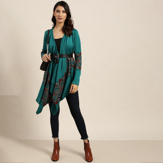 http://833672.fsuzsk.asia/products/women-teal-green-black-geometric-patterned-longline-waterfall-shrug