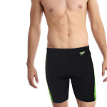 Men Black Printed Swim Shorts