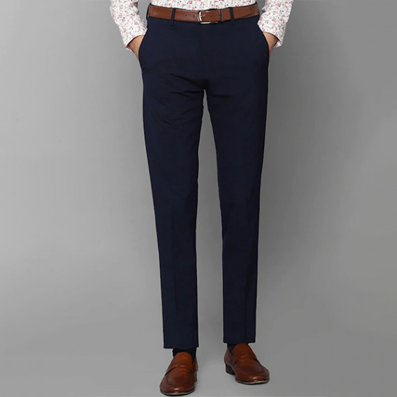 https://bloomwow.in/vi/products/men-navy-blue-slim-fit-trousers