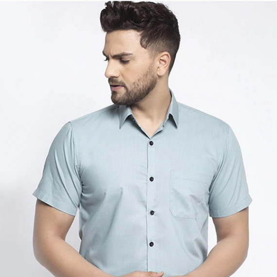 https://bloomwow.in/products/men-sea-green-regular-fit-solid-casual-shirt