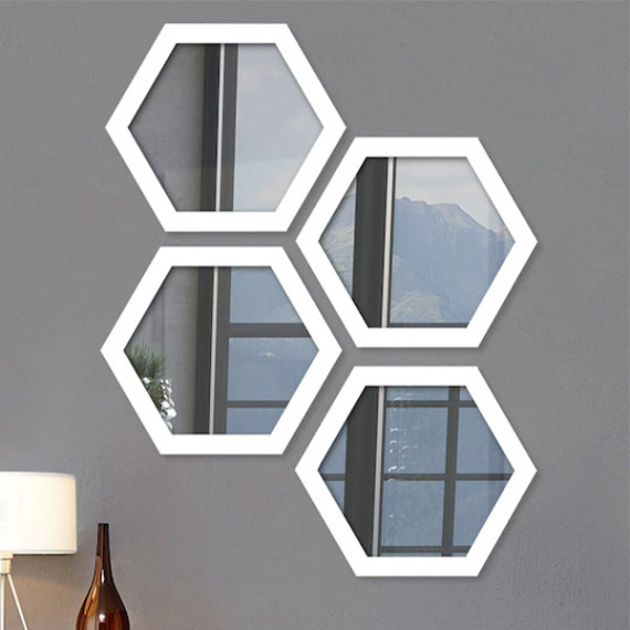 https://bloomwow.in/vi/products/set-of-4-white-solid-decorative-hexagon-shaped-wall-mirrors-1