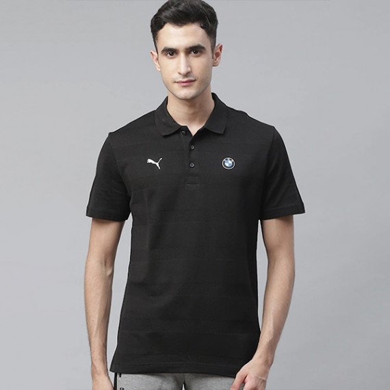 https://bloomwow.in/vi/products/men-black-bmw-striped-polo-collar-pure-cotton-motorsports-t-shirt