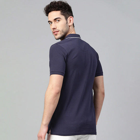 https://bloomwow.in/vi/products/men-navy-blue-solid-polo-collar-t-shirt