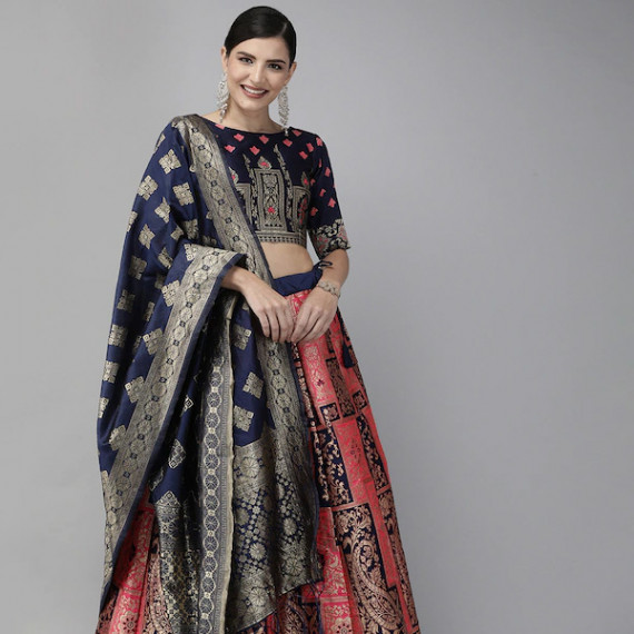 http://833672.fsuzsk.asia/products/pink-navy-blue-woven-design-semi-stitched-lehenga-unstitched-blouse-with-dupatta