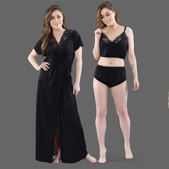 https://bloomwow.in/products/women-black-solid-satin-3-piece-nightwear-set