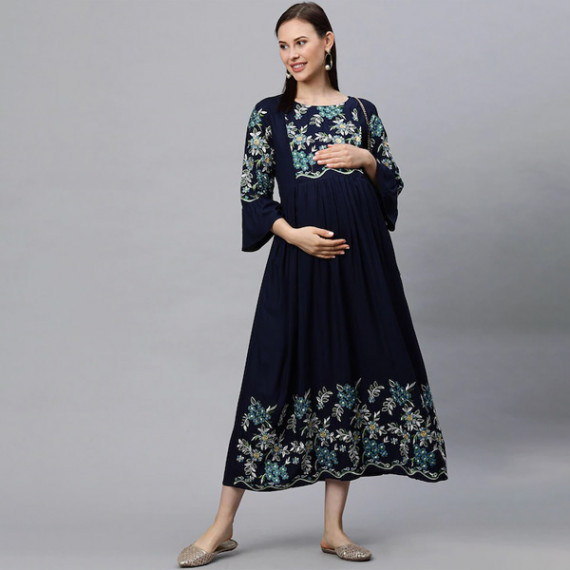 https://bloomwow.in/products/women-navy-blue-embroidered-maternity-feeding-maxi-nursing-dress