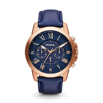 "Fossil Analog Blue Dial Men's Watch-FS4835IE "